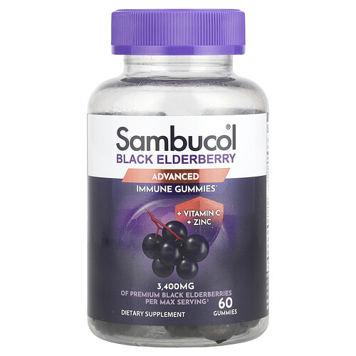 Sambucol Immunsystem Fruchtgummis, 60 Stück