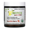 Sunbiotics‏, Just 4 Kids! Potent Probiotics with Organic Prebiotics Powder, Bountiful Berry, 2 oz (57 g)