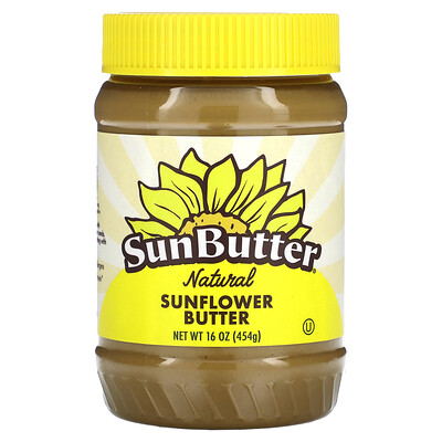 

SunButter, Natural Sunflower Butter, 16 oz (454 g)