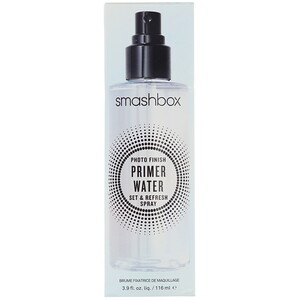 Отзывы о Smashbox, Photo Finish Primer Water, Set & Refresh Spray, 3.9 fl oz (116 ml)