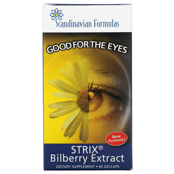 Strix Bilberry Extract, 60 Gelcaps