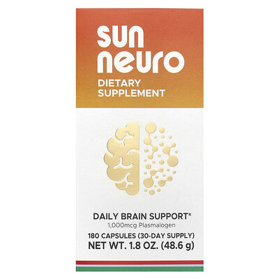 Product Image for Sun Chlorella, Sun Neuro, 180 Capsules (166 mcg per Capsules)