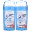 Secret, pH Balanced Deodorant, Invisible Solid, Powder Fresh, Twin Pack, 2.6 oz (73 g) Each