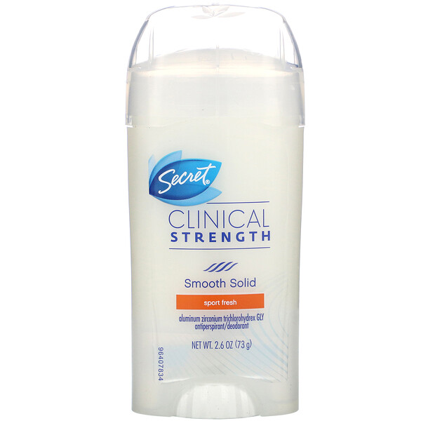 Clinical Strength, Antiperspirant/Deodorant, Soft Solid, Sport Fresh, 2.6 oz (73 g)