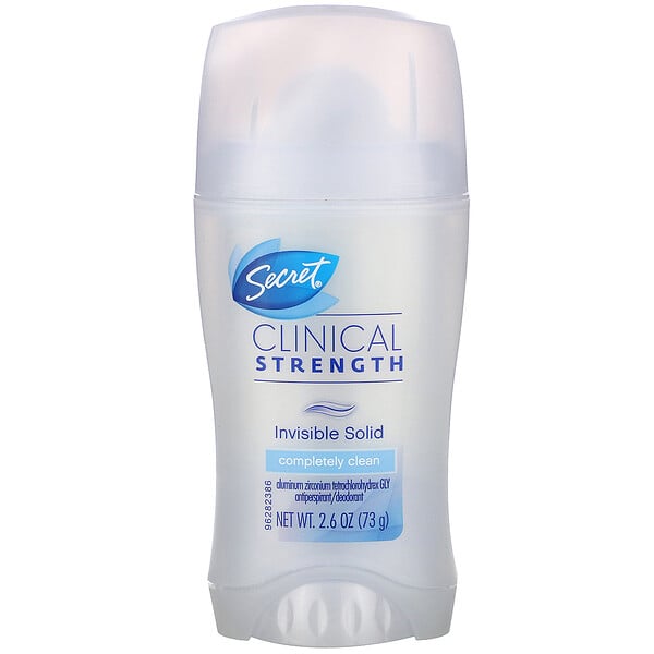 Secret, Clinical Strength Deodorant,  Completely Clean,  2.6 oz (73 g)