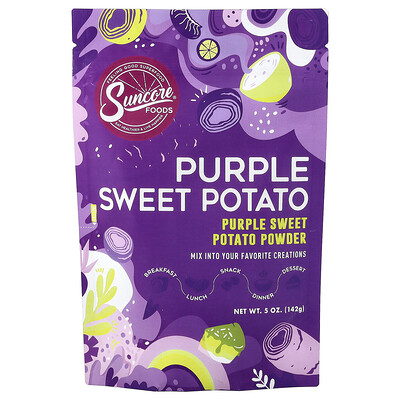 Product Image for Suncore Foods, Purple Sweet Potato Powder, 5 oz (142 g)