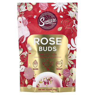 Suncore Foods, Dried Rose Buds, 1.5 oz (43 g)