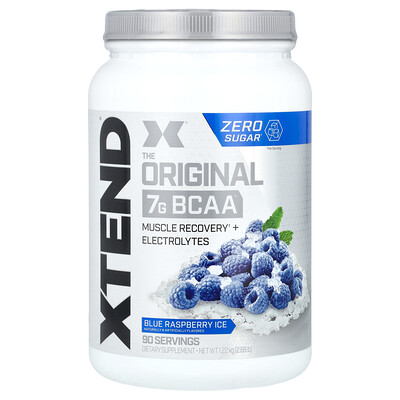 XTEND  The Original 7G BCAA  Blue Raspberry Ice  2.68 lb (1.22 kg)