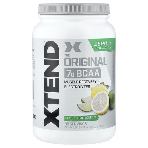 Xtend 7G BCAA, Lemon-Lime Squeeze, 2.68 lbs (1.22 kg)