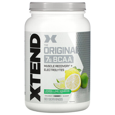 

Xtend The Original, 7 г аминокислот с разветвленными цепями, со вкусом лимона и лайма, 1,26 кг (2,78 фунта)