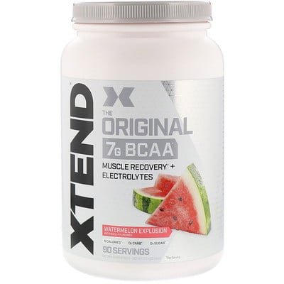 Xtend The Original, 7 г аминокислот с разветвленной цепью (BCAA), со вкусом арбуза, 1,17 кг (2,58 фунта)
