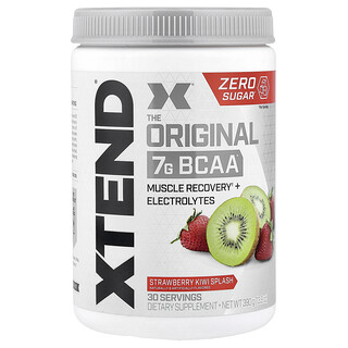 XTEND, 7G BCAA, 딸기 키위 스플래시, 390g(13.8oz)