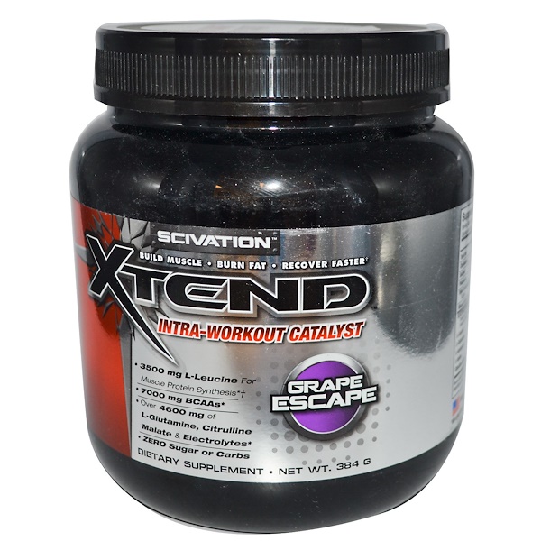 Xtend, Xtend, IntraWorkout Catalyst, Grape Escape, 384 g