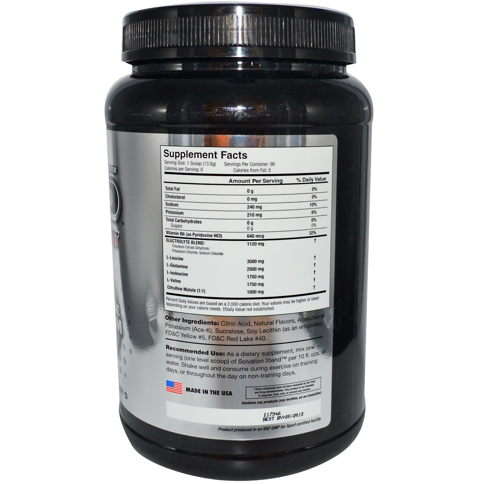 Scivation, Xtend, IntraWorkout Catalyst, Orange Dream