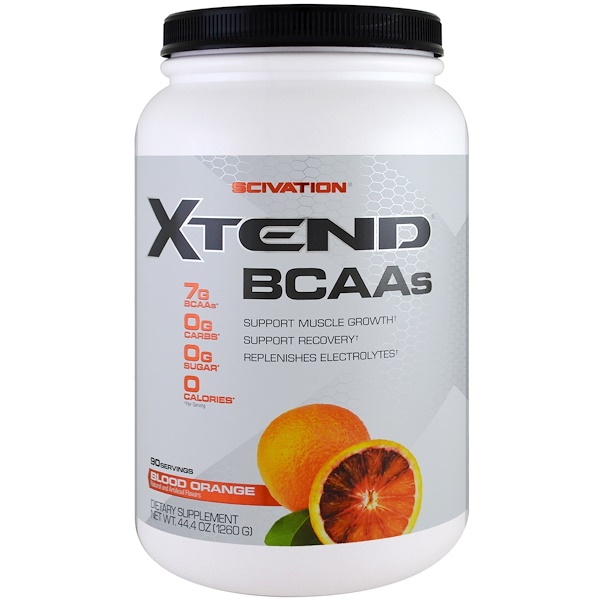Scivation, Xtend, BCAAs, Blood Orange, 44.4 oz (1260 g)
