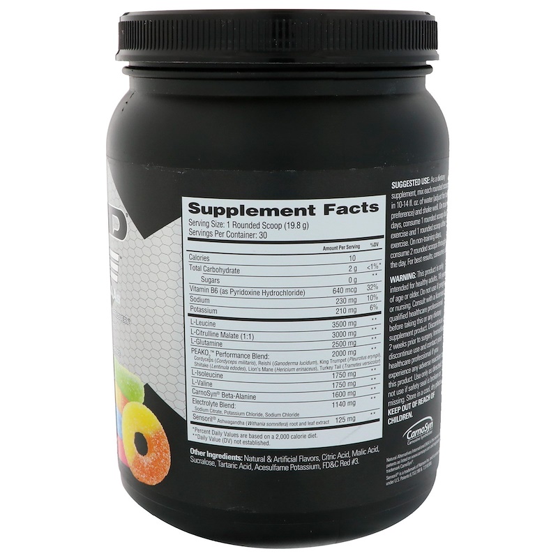 Xtend, Xtend Elite, Ultimate Power and Endurance + BCAAs, Sour Gummy Flavor, 1.3 lbs (594 g) iHerb