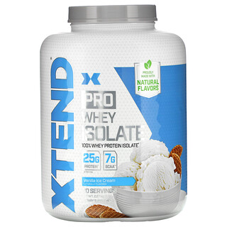 Xtend, Pro，分离乳清蛋白，香草冰淇淋味，5 磅（2.27 千克）