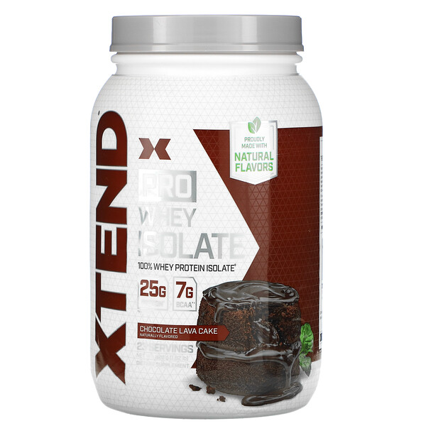 Xtend, Pro, сывороточный изолят, со вкусом шоколадного пирожного, 826 г (1,82 фунта)