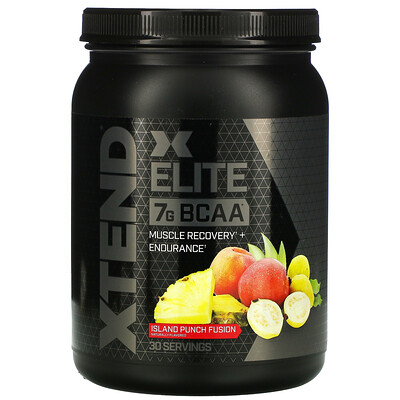 

Xtend Elite, 7 г аминокислот с разветвленной цепью (BCAA), со вкусом Island Punch Fusion, 540 г (1,19 фунта)