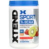 Xtend, Sport, 7 g de BCAA, Salpicadura de fresa y kiwi, 345 g (12,2 oz)