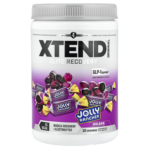 Xtend Elite Recovery, Jolly Rancher Grape, 14.8 oz (420 g)
