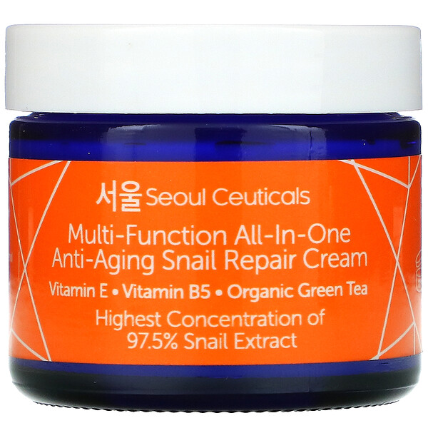 SeoulCeuticals, Multifunktionale All-in-One-Anti-Aging-Schnecken-Reparaturcreme, 60 ml (2 fl. oz.)