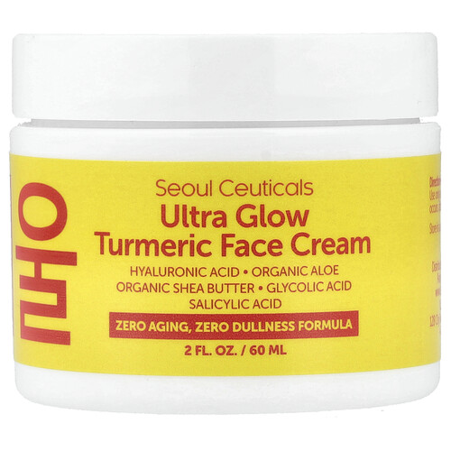 Seoulceuticals Ultra Glow Turmeric Face Cream, 2 fl oz (60 ml)