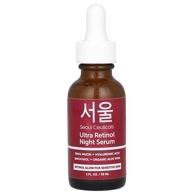 SeoulCeuticals  Ultra Retinol Night Serum  1 fl oz (30 ml)