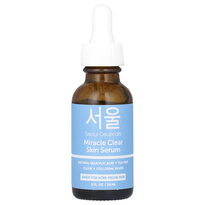 Product Image for SeoulCeuticals, Miracle Clear Skin Serum, 1 fl oz (30 ml)