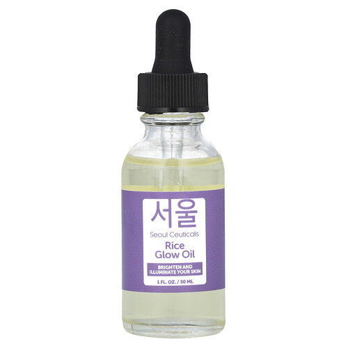 Seoulceuticals Rice Glow Oil, 1 fl oz (30 ml)