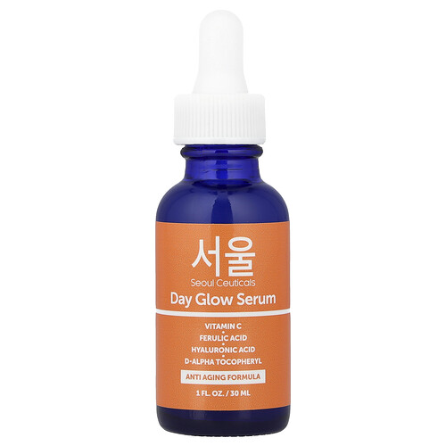 Vitamin C & Hyaluronic Acid Serum - Brightening, Hydrating Korean Skincare for All Skin Types | Wowcher