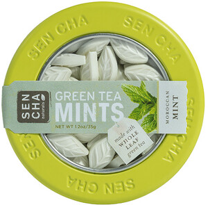 Sencha Naturals, Green Tea Mints, Moroccan Mint, 1.2 oz (35 g) отзывы