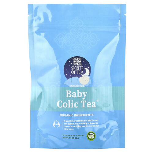 Secrets of Tea, Baby Colic Tea®, Caffeine Free, 20 Tea Bags, 1 oz (28 g)