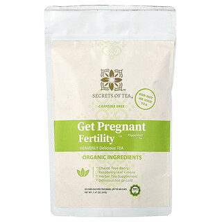 Secrets of Tea, Teh Herbal, Peppermint, Bebas Kafein, 41 Kantong Teh Celup, 20 g (1.47 ons)