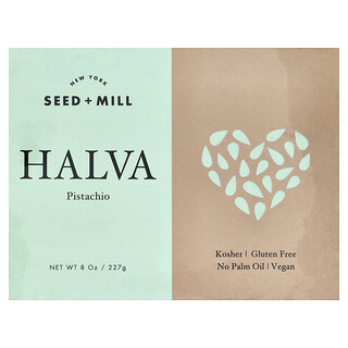 Seed + Mill, 哈发糕，开心果味，8 盎司（227 克）