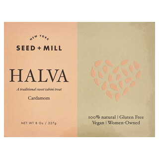 Seed + Mill, Halva, Cardamom, 8 oz (227 g)