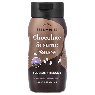 Seed + Mill, Salsa de chocolate y sésamo, 310 g (10,93 oz)