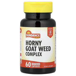 Sundance Vitamins, Complejo de hierbas de cabra en celo`` 60 cápsulas vegetales