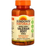 Sundown Naturals, True Tranquility, Valerian Root, 530 mg, 100 Capsules отзывы