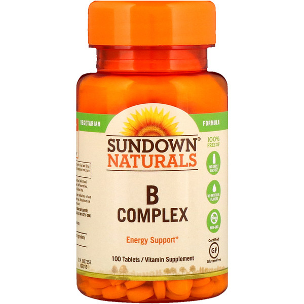 Sundown Naturals, ΠΠΎΠΌΠΏΠ»Π΅ΠΊΡ Π, 100 ΡΠ°Π±Π»Π΅ΡΠΎΠΊ