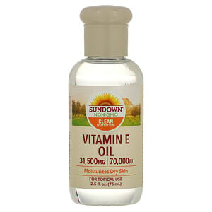 Отзывы о Сандаун Нэчуралс, Vitamin E Oil, 70,000 IU, 2.5 fl oz (75 ml)