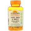 Sundown Naturals, Волосы, кожа и ногти, 120 капсул