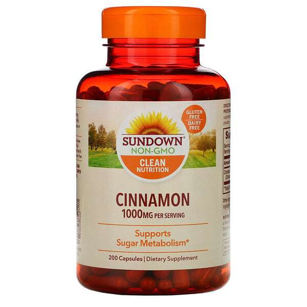 Cinnamon, 500 mg, 200 Capsules