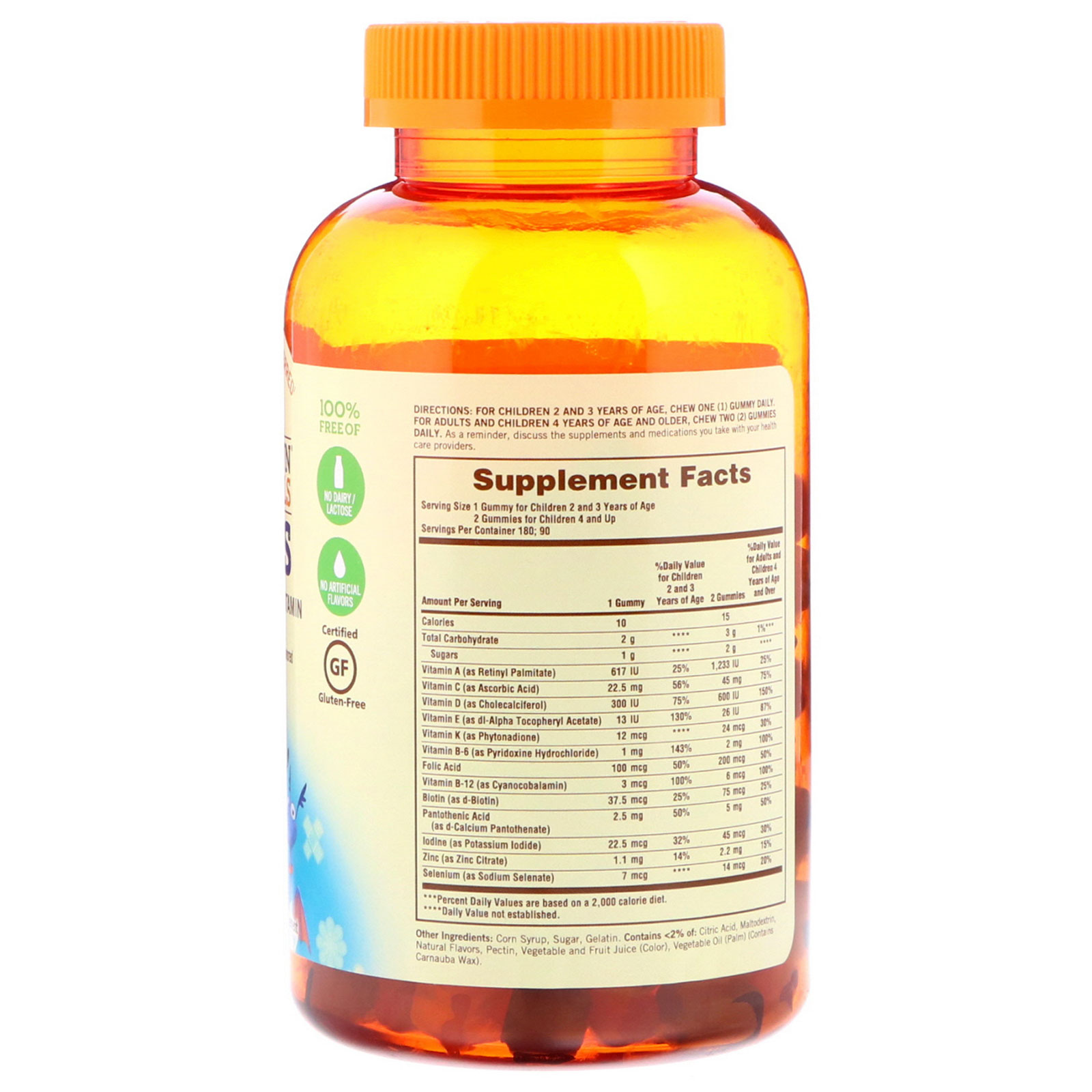 Sundown Naturals Kids, Complete Multivitamin Gummies, Disney Doc