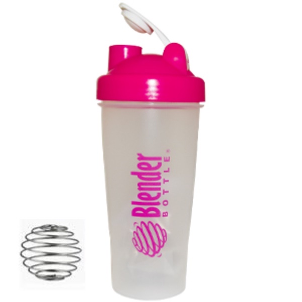 Blender Bottle, Blender Bottle with Blender Ball, Color Pink, 28 oz