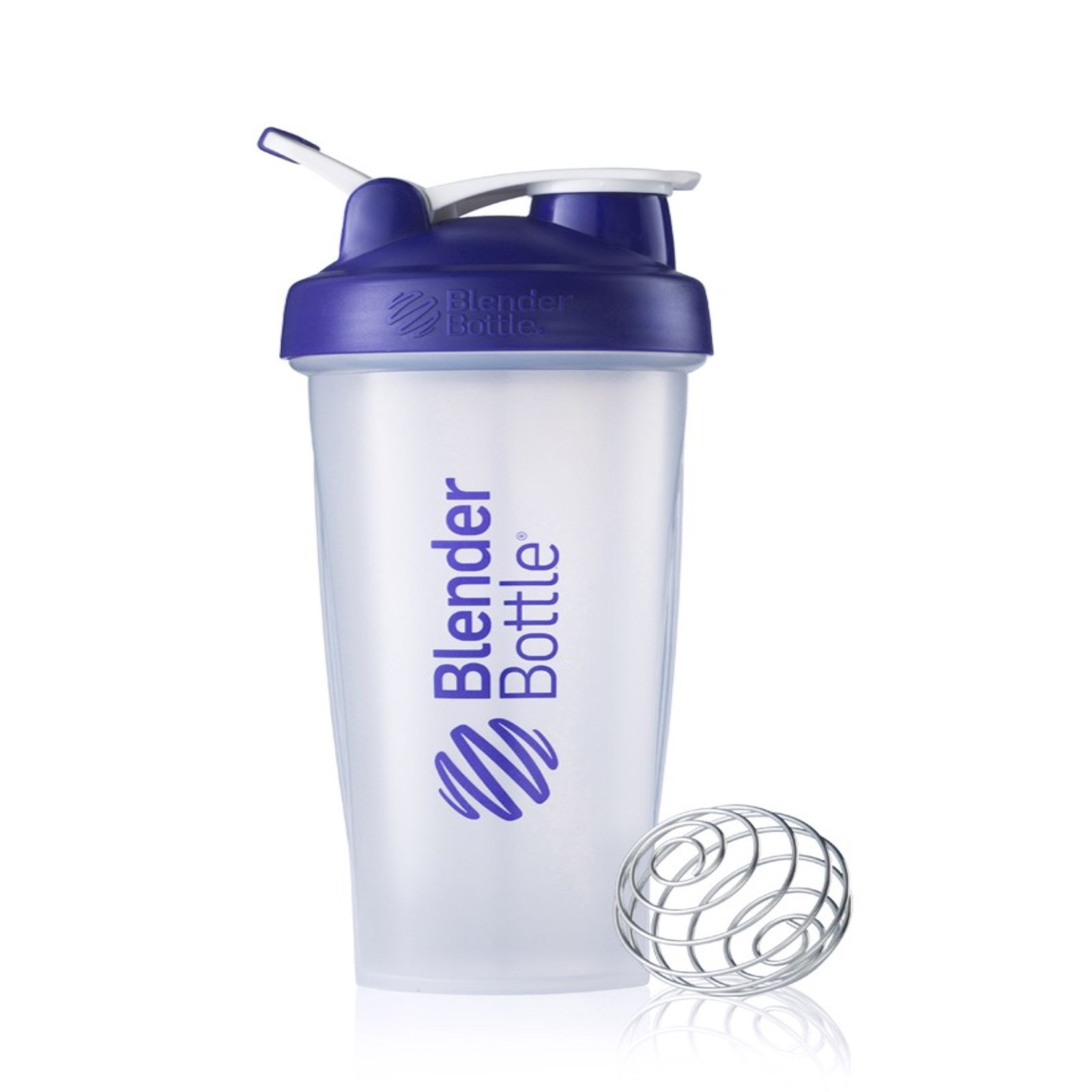 Blender Bottle, Classic Blender Bottle with Loop, Purple, 28 oz Bottle ...