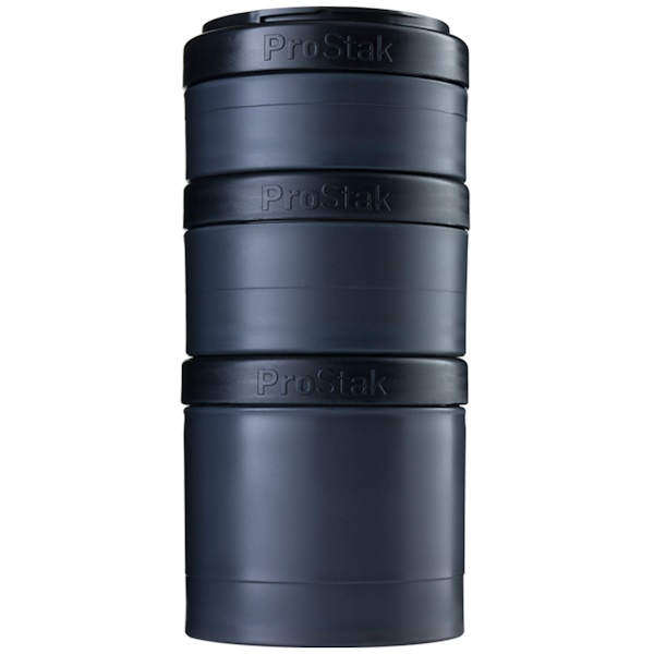 Blender Bottle, BlenderBottle, ProStak, Expansion Pak, Black, 4 Pieces