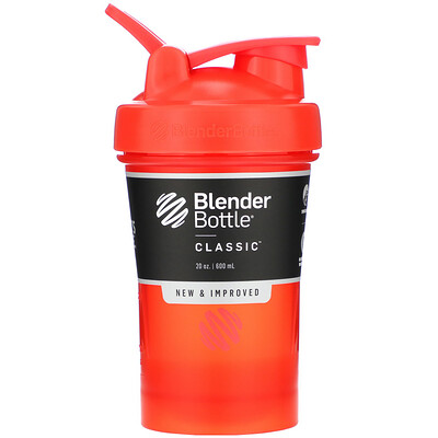 Blender Bottle Классический с петелькой, красный, 20 унций
