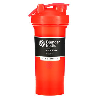 Blender Bottle, Classic with Loop, Red, 28 oz (828 ml)