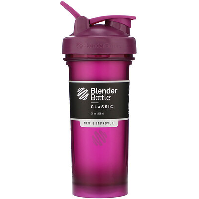 Blender Bottle Classic With Loop, Plum, 28 oz (828 ml)